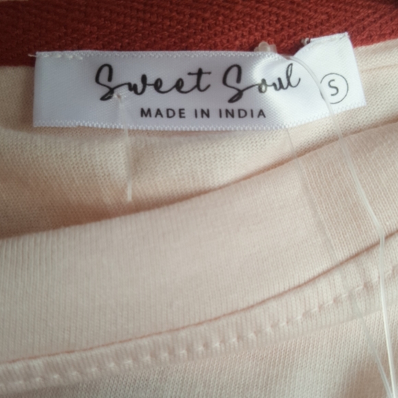 SWEET SOUL CLOTHING CO. ♡ NWT Sweet "Blessed MAMA 🤍" Short Sleeve T-Shirt S - Picture 16 of 17